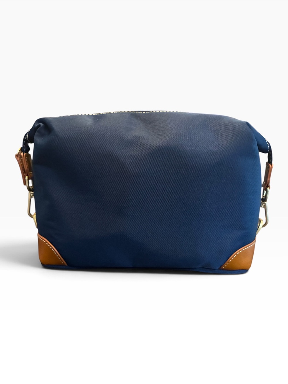 NWT J.McLaughlin Navy Blue Butler Toiletry Bag Makeup Cosmetic Travel Case OS